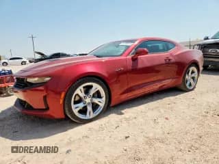 2021 Chevrolet Camaro 1SS с VIN 1G1FF1R70M0130051, выставлен на аукционе Copart как лот 61198615 с пробегом 31 253 миль миль и Списание • Salvage title. История ставок и продаж доступна на DreamBid. Изображение 1.