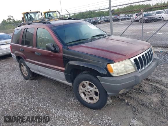 2000 Jeep Grand Cherokee Laredo с VIN 1J4G248S0YC351033, выставлен на аукционе IAAI как лот 42165830 с пробегом 145 351 миль миль и . История ставок и продаж доступна на DreamBid. Изображение 1.