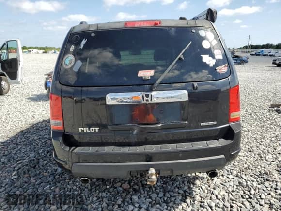 2010 Honda Pilot Touring with VIN 5FNYF3H9XAB005148, listed as a Copart auction lot 55065195 with Not provided miles and Salvage title. Bid and sale history available at DreamBid. Image 6.