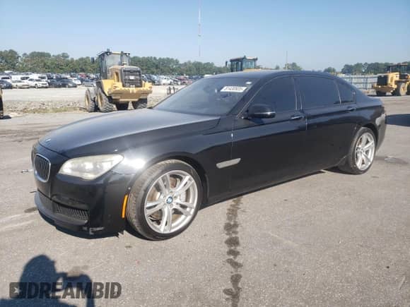 2014 BMW 7 Series ALPINA B7 with VIN WBAYE8C50ED780444, listed as a Copart auction lot 81430935 with 145,351 mi miles and Salvage title. Bid and sale history available at DreamBid. Image 1.