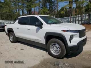 2024 Chevrolet Silverado EV Work Truck z VIN 1GC10UED9RU209170, wystawiony jako Copart lot #50915245 z przebiegiem 5 799 mil mil oraz Szkoda całkowita • Salvage title. Historia ofert i sprzedaży dostępna na DreamBid. Obrazek 4.