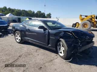 2011 Chevrolet Camaro 1LT with VIN 2G1FB1ED5B9122845, listed as a Copart auction lot 81824025 with 100,279 mi miles and Salvage title. Bid and sale history available at DreamBid. Image 4.