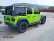 2021 Jeep Wrangler Unlimited Willys with VIN 1C4HJXDN5MW837747, listed as a IAAI auction lot 42947739 with 47,288 mi miles and . Bid and sale history available at DreamBid. Image 4.