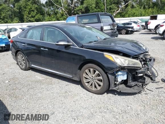 2016 Hyundai Sonata Sport z VIN 5NPE34AF2GH300482, wystawiony jako Copart lot #81375655 z przebiegiem Nie podano mil oraz Nie do naprawy • Non repairable. Historia ofert i sprzedaży dostępna na DreamBid. Obrazek 4.