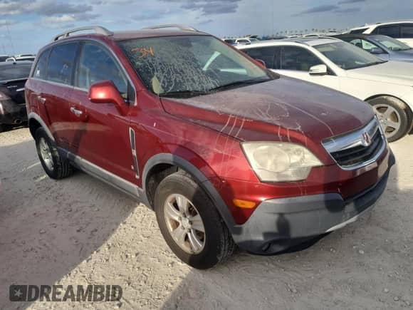 2008 Saturn VUE XE with VIN 3GSCL33P18S662435, listed as a Copart auction lot 74868064 with 191,620 mi miles and Salvage title. Bid and sale history available at DreamBid. Image 4.