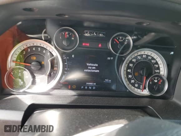 2016 Ram 1500 Outdoorsman with VIN 1C6RR7LG6GS112550, listed as a Copart auction lot 71091655 with 210,493 mi miles and Salvage title. Bid and sale history available at DreamBid. Image 9.