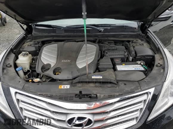 2014 Hyundai Azera Limited with VIN KMHFH4JG5EA399894, listed as a Copart auction lot 81296865 with 147,274 mi miles and Salvage title. Bid and sale history available at DreamBid. Image 11.