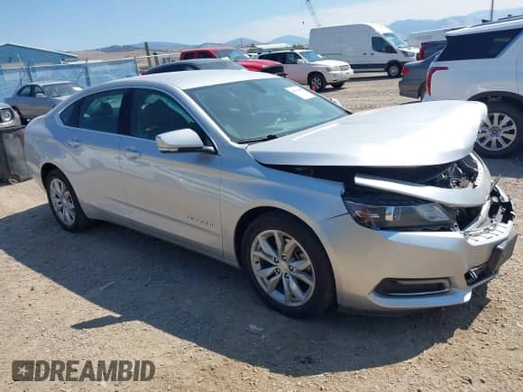 2018 Chevrolet Impala LT с VIN 2G1105S37J9136635, выставлен на аукционе IAAI как лот 43034406 с пробегом 143 217 миль миль и . История ставок и продаж доступна на DreamBid. Изображение 1.