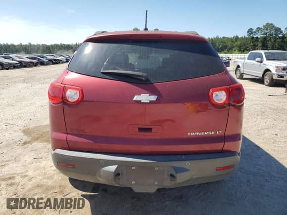 2011 Chevrolet Traverse 1LT с VIN 1GNKRGEDXBJ103868, выставлен на аукционе Copart как лот 80405695 с пробегом 259 263 миль миль и Списание • Salvage title. История ставок и продаж доступна на DreamBid. Изображение 6.