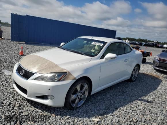 2010 Lexus IS 350 C с VIN JTHFE2C29A2504653, выставлен на аукционе Copart как лот 84628595 с пробегом 55 503 миль миль и Списание • Salvage title. История ставок и продаж доступна на DreamBid. Изображение 1.