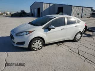 2014 Ford Fiesta S with VIN 3FADP4AJXEM234443, listed as a Copart auction lot 84481035 with 100,520 mi miles and Salvage title. Bid and sale history available at DreamBid. Image 1.
