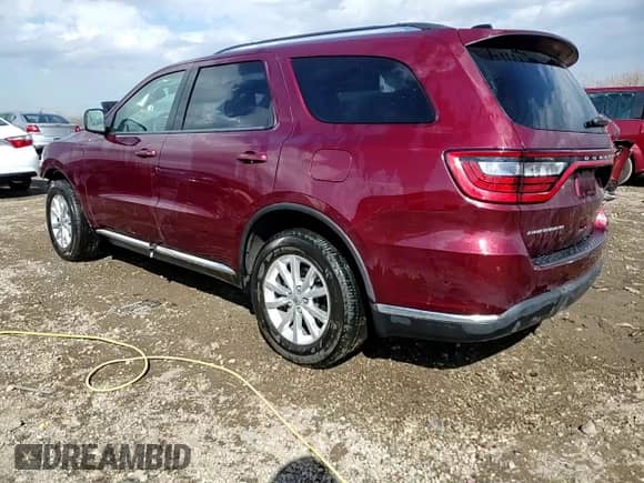 2023 Dodge Durango SXT with VIN 1C4RDHAG9PC616441, listed as a Copart auction lot 50453945 with 47,898 mi miles and Salvage title. Bid and sale history available at DreamBid. Image 14.