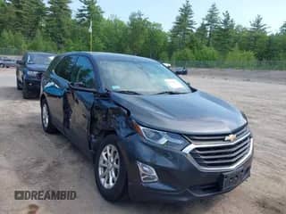 2020 Chevrolet Equinox LT z VIN 2GNAXUEV1L6244691, wystawiony jako IAAI lot #42426727 z przebiegiem 44 822 mil mil oraz . Historia ofert i sprzedaży dostępna na DreamBid. Obrazek 1.