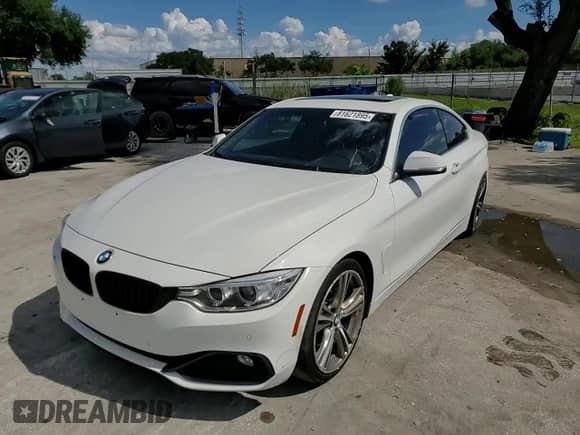 2017 BMW 4 Series 430i with VIN WBA4R7C57HK679933, listed as a Copart auction lot 81621895 with 69,926 mi miles and Salvage title. Bid and sale history available at DreamBid. Image 13.