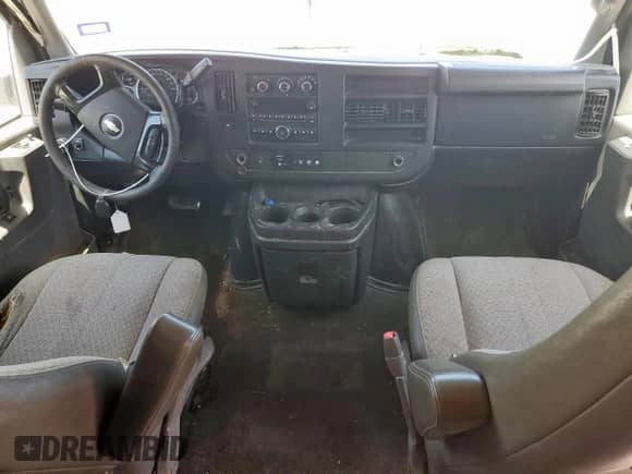 2013 Chevrolet Express Passenger LT with VIN 1GAZG1FG3D1159598, listed as a Copart auction lot 65791265 with 436,846 mi miles and Salvage title. Bid and sale history available at DreamBid. Image 8.