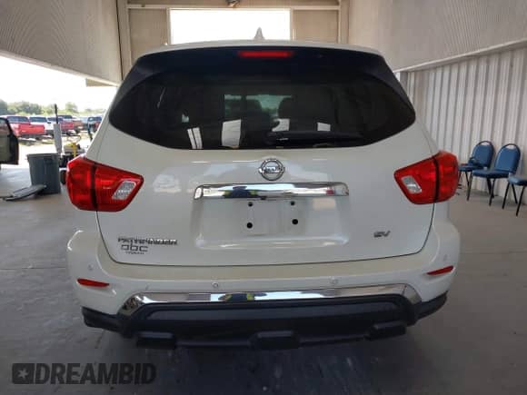 2019 Nissan Pathfinder S with VIN 5N1DR2MN4KC651220, listed as a IAAI auction lot 43262376 with 118,535 mi miles and . Bid and sale history available at DreamBid. Image 17.