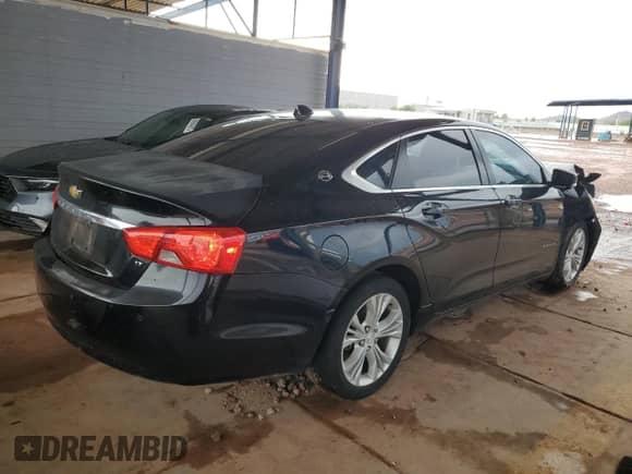 2014 Chevrolet Impala LT with VIN 2G1125S38E9107936, listed as a Copart auction lot 81838765 with 197,131 mi miles and Clean title. Bid and sale history available at DreamBid. Image 3.