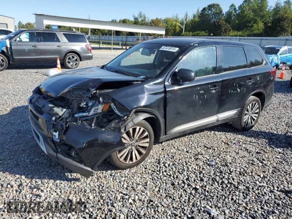 2020 Mitsubishi Outlander ES z VIN JA4AZ3A36LZ026357, wystawiony jako Copart lot #87419915 z przebiegiem 92 497 mil mil oraz Szkoda całkowita • Salvage title. Historia ofert i sprzedaży dostępna na DreamBid. Obrazek 1.