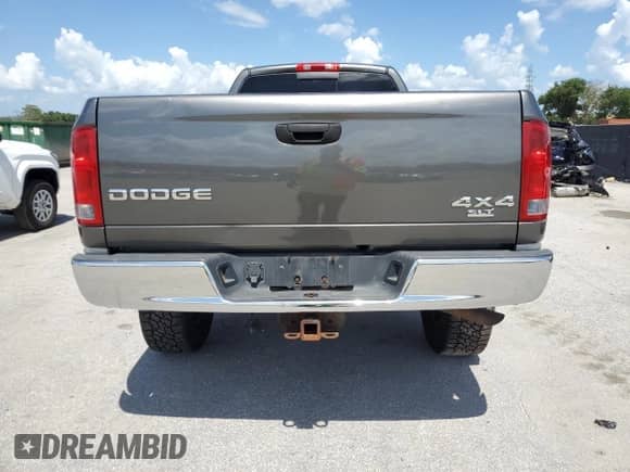 2004 Dodge 2500 SLT with VIN 1D7KU28D94J270110, listed as a Copart auction lot 65575735 with Not provided miles and Salvage title. Bid and sale history available at DreamBid. Image 6.