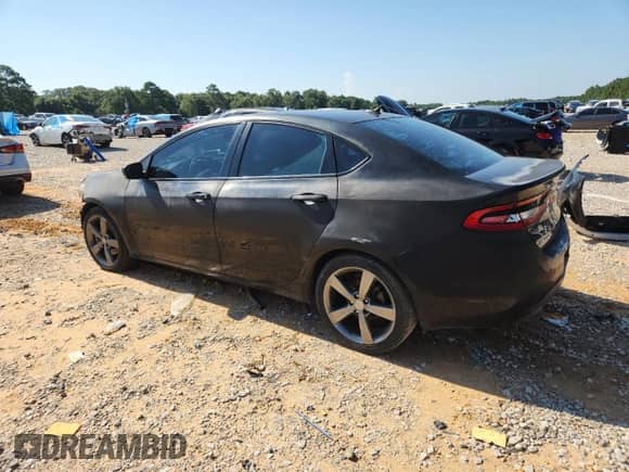 2015 Dodge Dart GT with VIN 1C3CDFEB0FD200705, listed as a Copart auction lot 66830655 with 146,964 mi miles and Salvage title. Bid and sale history available at DreamBid. Image 2.