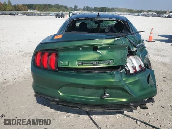 2022 Ford Mustang EcoBoost with VIN 1FA6P8TH1N5128222, listed as a Copart auction lot 81282355 with Not provided miles and Non repairable. Bid and sale history available at DreamBid. Image 6.