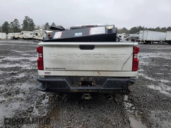 2024 Chevrolet Silverado 2500HD Work Truck with VIN 1GC4YLE74RF388670, listed as a Copart auction lot 42791515 with Not provided miles and Salvage title. Bid and sale history available at DreamBid. Image 6.