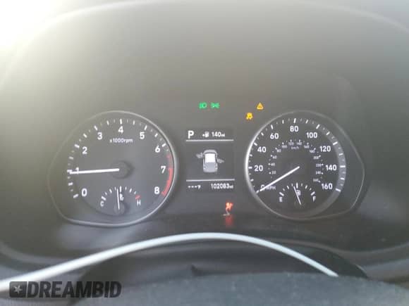 2018 Hyundai Elantra with VIN KMHH35LE3JU017976, listed as a Copart auction lot 83759375 with 102,083 mi miles and Clean title. Bid and sale history available at DreamBid. Image 9.