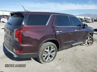 2021 Hyundai Palisade SEL с VIN KM8R3DHE4MU303721, выставлен на аукционе Copart как лот 55203504 с пробегом 45 944 миль миль и Списание • Salvage title. История ставок и продаж доступна на DreamBid. Изображение 3.