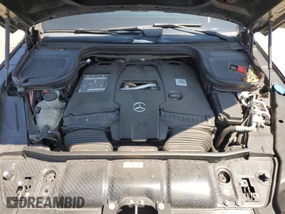 2021 Mercedes-Benz GLS with VIN 4JGFF8HB2MA224914, listed as a Copart auction lot 63395855 with 69,405 mi miles and Salvage title. Bid and sale history available at DreamBid. Image 12.