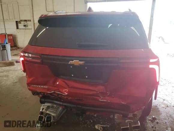2025 Chevrolet Traverse FWD LT с VIN 1GNERGRS8SJ295992, выставлен на аукционе Copart как лот 81570375 с пробегом 965 миль миль и Списание • Salvage title. История ставок и продаж доступна на DreamBid. Изображение 6.