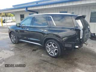 2024 Hyundai Palisade Limited z VIN KM8R54GE7RU681972, wystawiony jako Copart lot #86835595 z przebiegiem 45 573 mil mil oraz Czysty tytuł • Clean title. Historia ofert i sprzedaży dostępna na DreamBid. Obrazek 2.