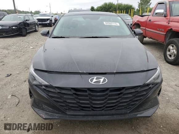 2023 Hyundai Elantra Blue z VIN KMHLM4AJ9PU087928, wystawiony jako Copart lot #69562115 z przebiegiem 22 224 mil mil oraz Szkoda całkowita • Salvage title. Historia ofert i sprzedaży dostępna na DreamBid. Obrazek 5.