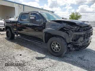 2022 Chevrolet Silverado 2500 с VIN 2GC1YMEY9N1202270, выставлен на аукционе Copart как лот 55634855 с пробегом 38 429 миль миль и Списание • Salvage title. История ставок и продаж доступна на DreamBid. Изображение 4.