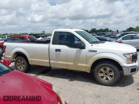 2019 Ford F-150 XL with VIN 1FTMF1C50KKC79017, listed as a IAAI auction lot 42514397 with 189,548 mi miles and . Bid and sale history available at DreamBid. Image 13.