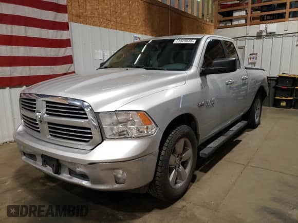 2016 Ram 1500 Big Horn with VIN 1C6RR7GT0GS377925, listed as a Copart auction lot 71929635 with Not provided miles and Salvage title. Bid and sale history available at DreamBid. Image 1.