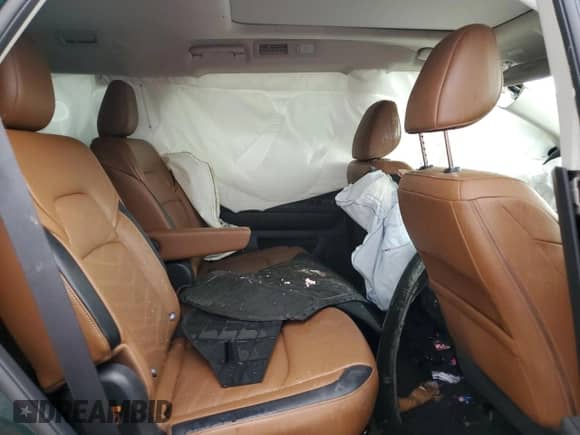 2023 Nissan Pathfinder Platinum with VIN 5N1DR3DH1PC202732, listed as a Copart auction lot 59939465 with 55,250 mi miles and Salvage title. Bid and sale history available at DreamBid. Image 11.