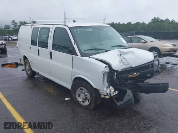 2013 Chevrolet Express Cargo with VIN 1GCWGFCA0D1137033, listed as a IAAI auction lot 42897883 with 149,255 mi miles and . Bid and sale history available at DreamBid. Image 1.