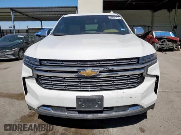 2023 Chevrolet Tahoe Premier with VIN 1GNSCSKD9PR434250, listed as a Copart auction lot 60085425 with 54,797 mi miles and Clean title. Bid and sale history available at DreamBid. Image 5.