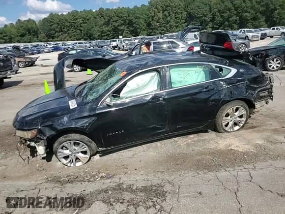 2015 Chevrolet Impala LT with VIN 2G1125S39F9101371, listed as a Copart auction lot 83824035 with Not provided miles and Salvage title. Bid and sale history available at DreamBid. Image 13.