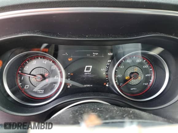 2015 Dodge Charger SE with VIN 2C3CDXBG6FH847974, listed as a Copart auction lot 84206385 with 107,282 mi miles and Salvage title. Bid and sale history available at DreamBid. Image 9.