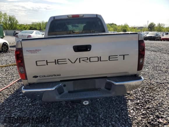 2006 Chevrolet Colorado 3LT z VIN 1GCDS136368227484, wystawiony jako Copart lot #52437455 z przebiegiem 131 457 mil mil oraz Szkoda całkowita • Salvage title. Historia ofert i sprzedaży dostępna na DreamBid. Obrazek 6.