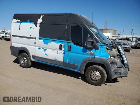 2014 Ram ProMaster Cargo z VIN 3C6TRVBG1EE103007, wystawiony jako Copart lot #72050954 z przebiegiem 198 197 mil mil oraz Szkoda całkowita • Salvage title. Historia ofert i sprzedaży dostępna na DreamBid. Obrazek 4.