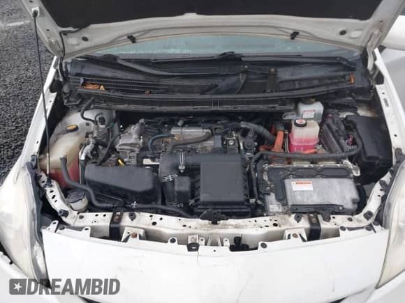 2012 Toyota Prius One with VIN JTDKN3DU6C1486594, listed as a IAAI auction lot 41654136 with 261,107 mi miles and . Bid and sale history available at DreamBid. Image 10.