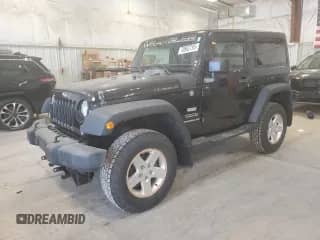 2015 Jeep Wrangler Sport with VIN 1C4AJWAG8FL774441, listed as a Copart auction lot 70862795 with 36,847 mi miles and Non repairable. Bid and sale history available at DreamBid. Image 1.