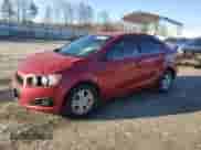 2013 Chevrolet Sonic LT with VIN 1G1JC5SH1D4233369, listed as a Copart auction lot 43936425 with 79,953 mi miles and Salvage title. Bid and sale history available at DreamBid. Image 1.