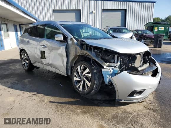 2017 Nissan Murano Platinum z VIN 5N1AZ2MH4HN155411, wystawiony jako Copart lot #80099275 z przebiegiem 105 189 mil mil oraz Szkoda całkowita • Salvage title. Historia ofert i sprzedaży dostępna na DreamBid. Obrazek 4.