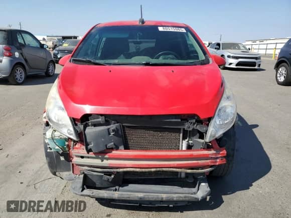 2015 Chevrolet Spark LS with VIN KL8CB6S99FC722511, listed as a Copart auction lot 80515985 with 110,406 mi miles and Salvage title. Bid and sale history available at DreamBid. Image 5.