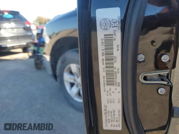2017 Ram 1500 Express with VIN 3C6RR7KTXHG542668, listed as a Copart auction lot 83783605 with 73,119 mi miles and Salvage title. Bid and sale history available at DreamBid. Image 12.