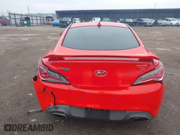 2015 Hyundai Genesis Coupe 3.8L Base with VIN KMHHU6KJ1FU130088, listed as a IAAI auction lot 42402424 with 83,659 mi miles and . Bid and sale history available at DreamBid. Image 16.