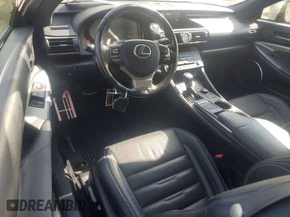 2017 Lexus RC 350 z VIN JTHSE5BC9H5007556, wystawiony jako Copart lot #66824445 z przebiegiem 39 907 mil mil oraz Szkoda całkowita • Salvage title. Historia ofert i sprzedaży dostępna na DreamBid. Obrazek 8.